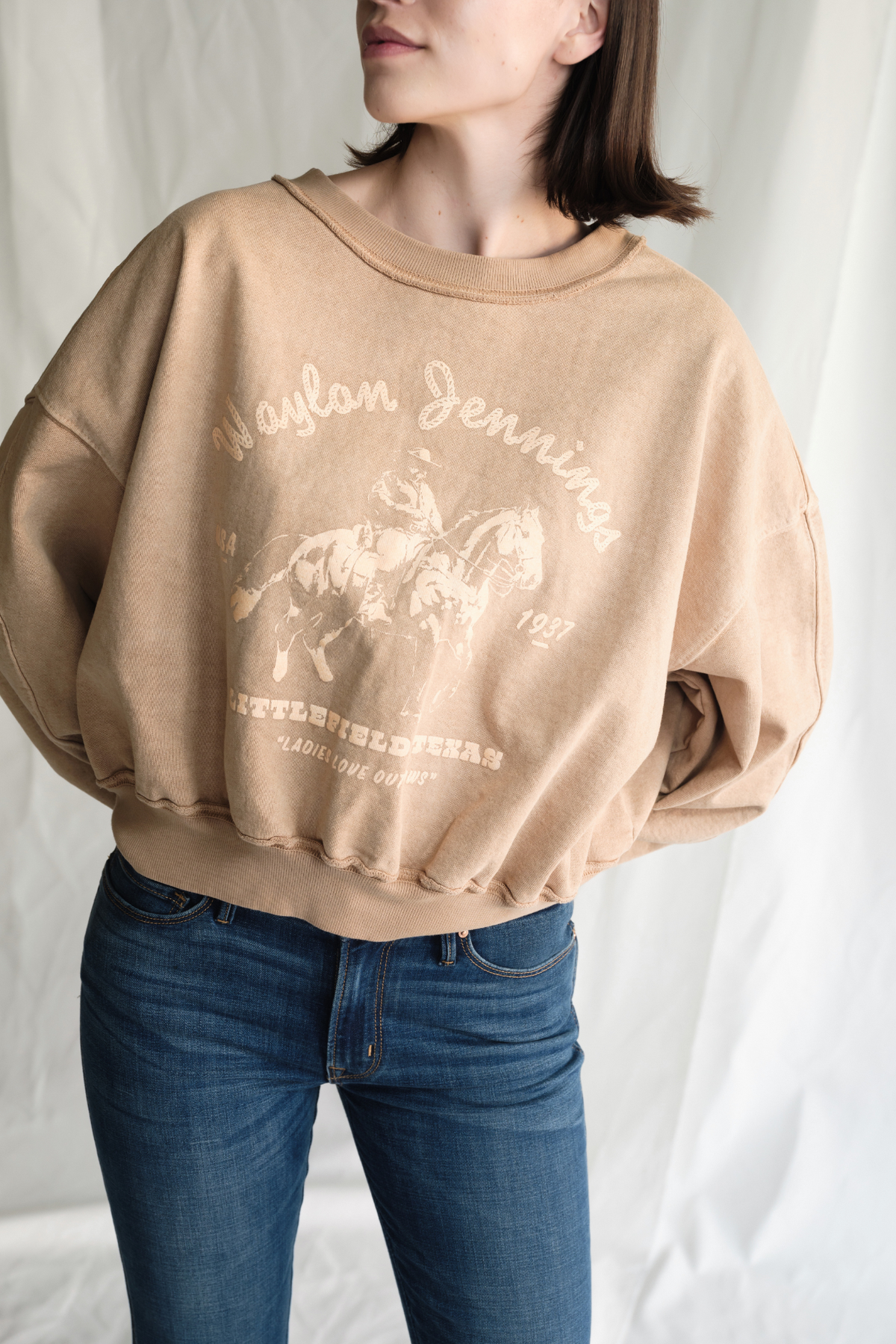 Waylon Jennings Hometown Sweatshirt