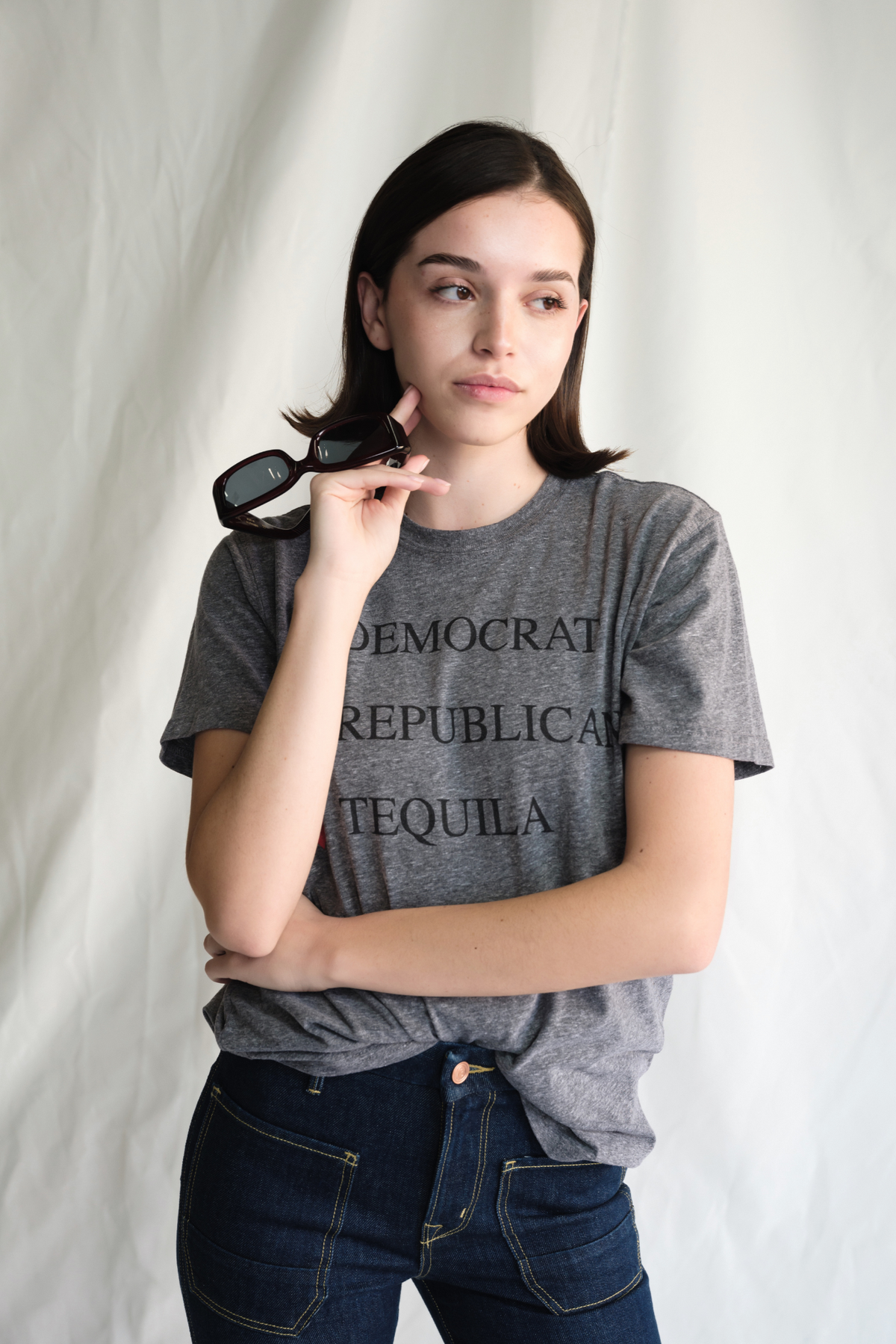 Democrat, Republican, Tequila Tee