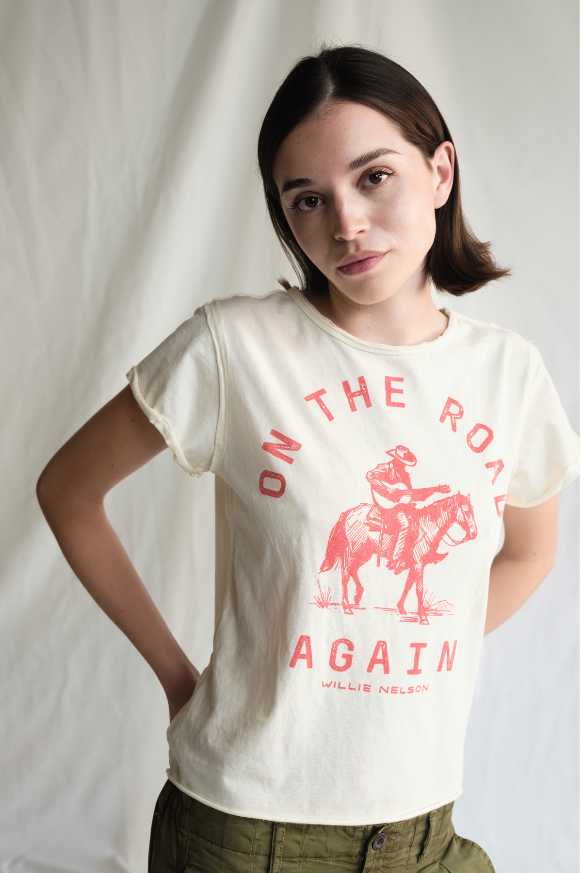 Willie Nelson On The Road Again Tee