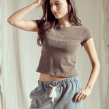 All that Glitters Baby Tee