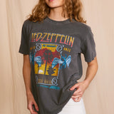 Led Zeppelin Inglewood Sunkissed Gray Tee