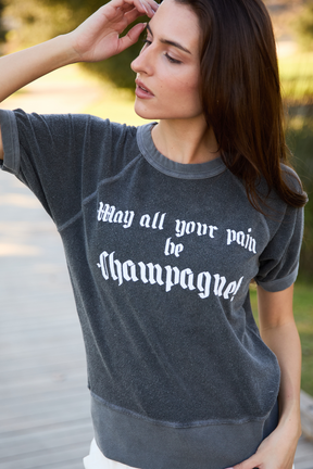Champagne Raglan Top