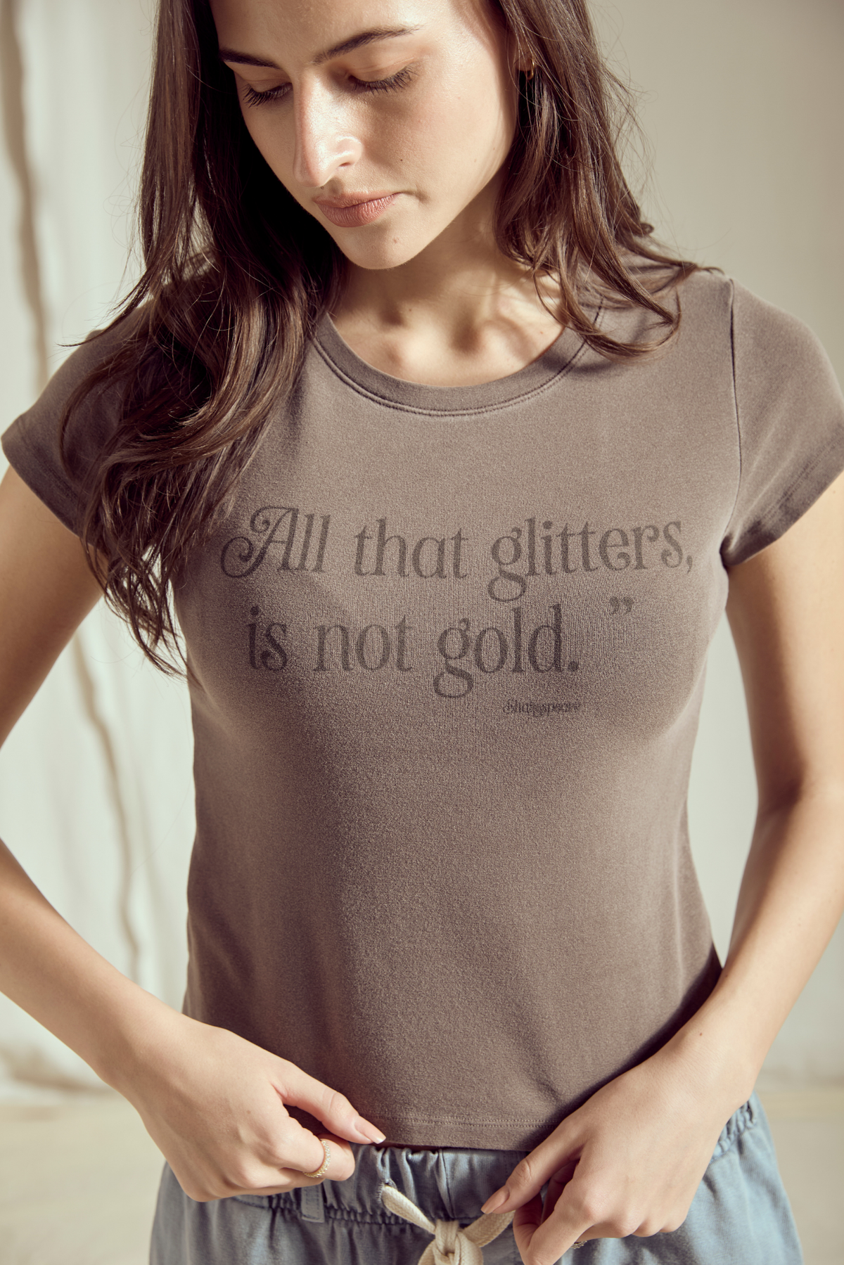 All that Glitters Baby Tee