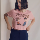 Peanuts Howdy Partner Tee