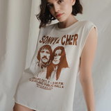 Sonny & Cher Oversized Tank