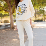 Boots Class and Little Sass Pullover