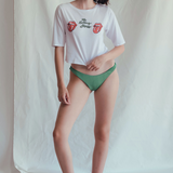 Rolling Stones Start Me Up Crop Tee