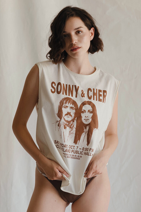 Sonny & Cher Oversized Tank
