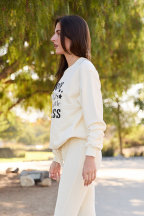 Boots Class and Little Sass Pullover