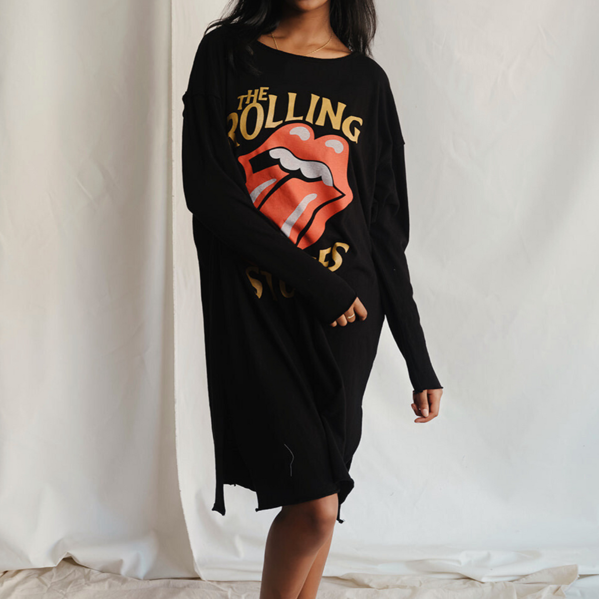 open lace back dress The Rolling Stones