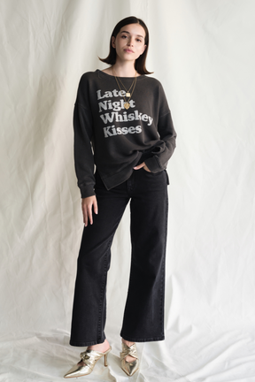 Whiskey Kisses Sweatshirt
