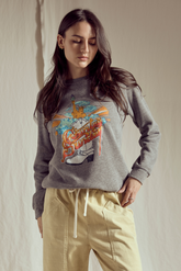 Country Sunday Fleece Sweatshirt