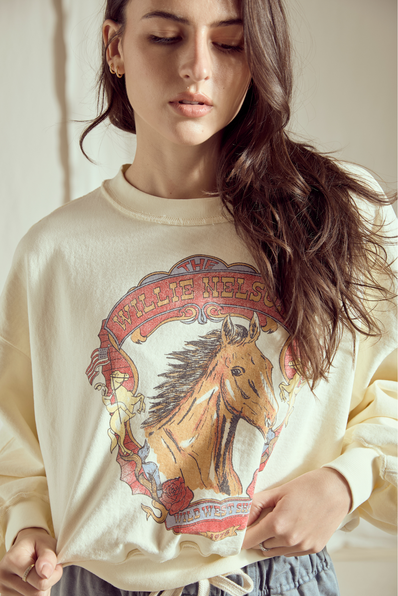 Willie Nelson Wild West Sweatshirt