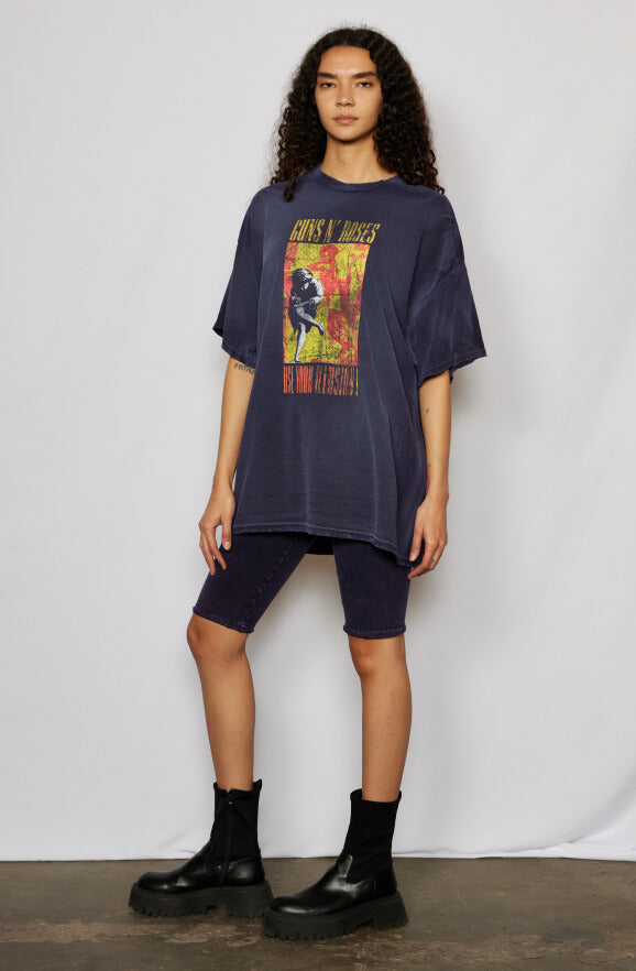 Guns N Roses Illusion Oversized Tee