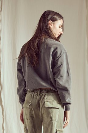 Def Leppard Upcycle Golden Sweatshirt