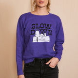 Peanuts Slow Down Authentic Vintage Sweatshirt
