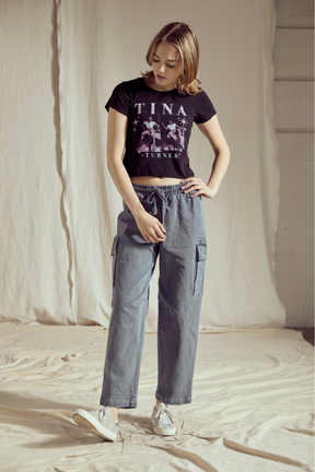 Tina Turner Crop Tee