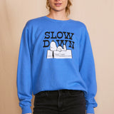 Peanuts Slow Down Authentic Vintage Sweatshirt