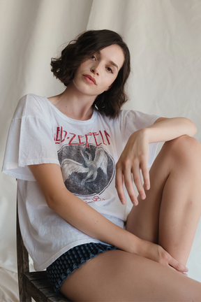 Led Zeppelin Swan 1968 Tee