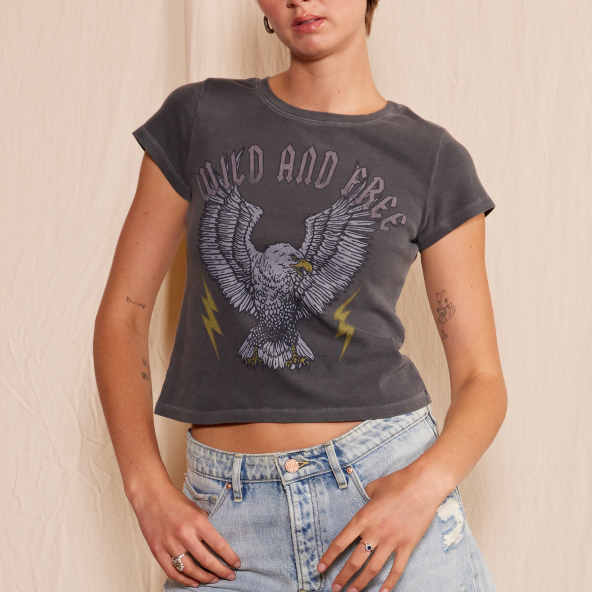 Wild and Free Baby Tee