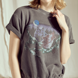 Howling at the Moon Short Sleeve Crewneck