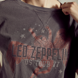 Led Zeppelin Rock & Roll 77 Tee