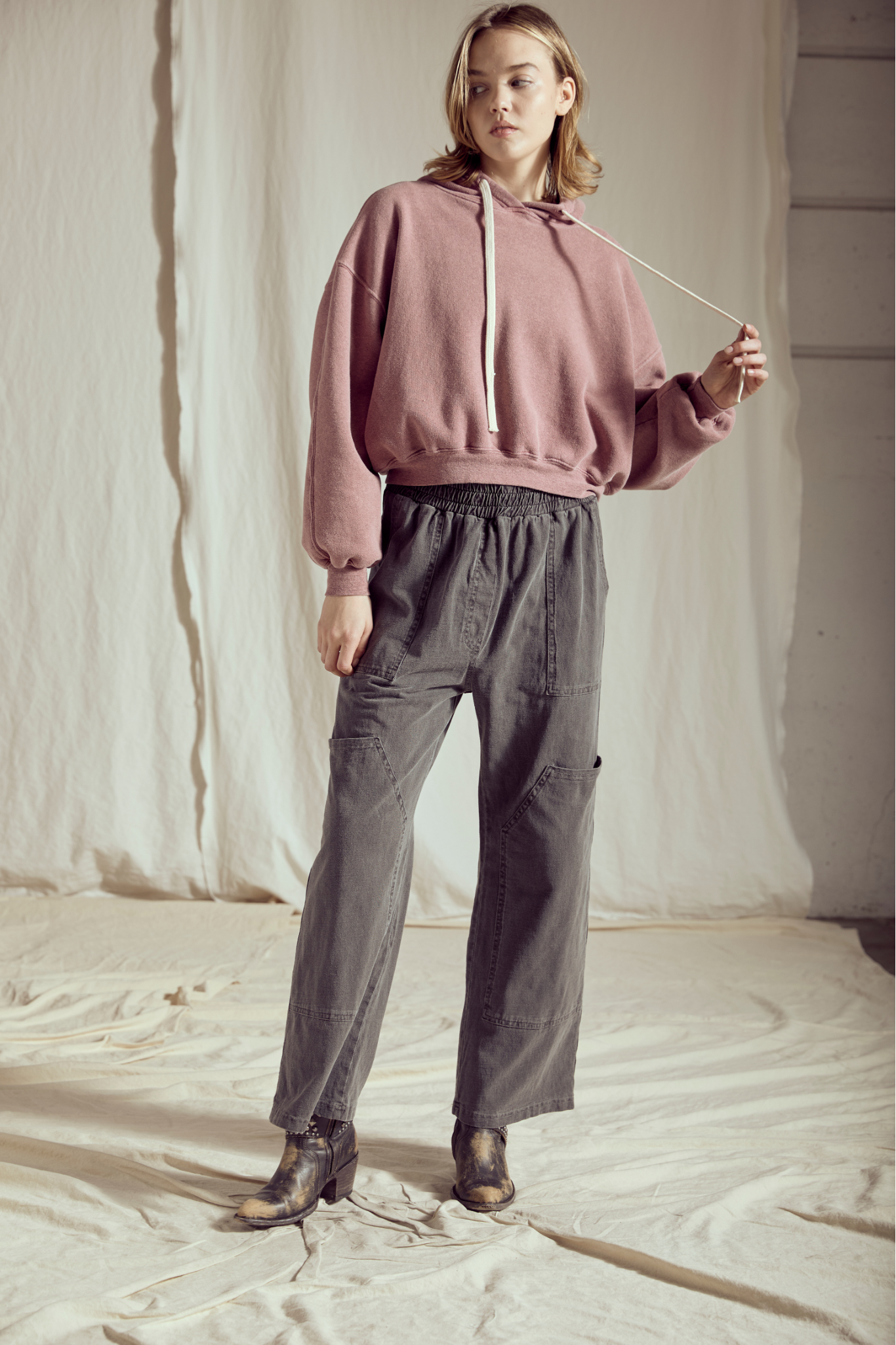 Scarlett Crop Hoodie