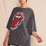 The Rolling Stones Thru and Thru Oversized Tee