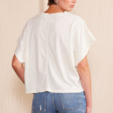 "Honky  Cowgirl" Crew Neck T-shirt