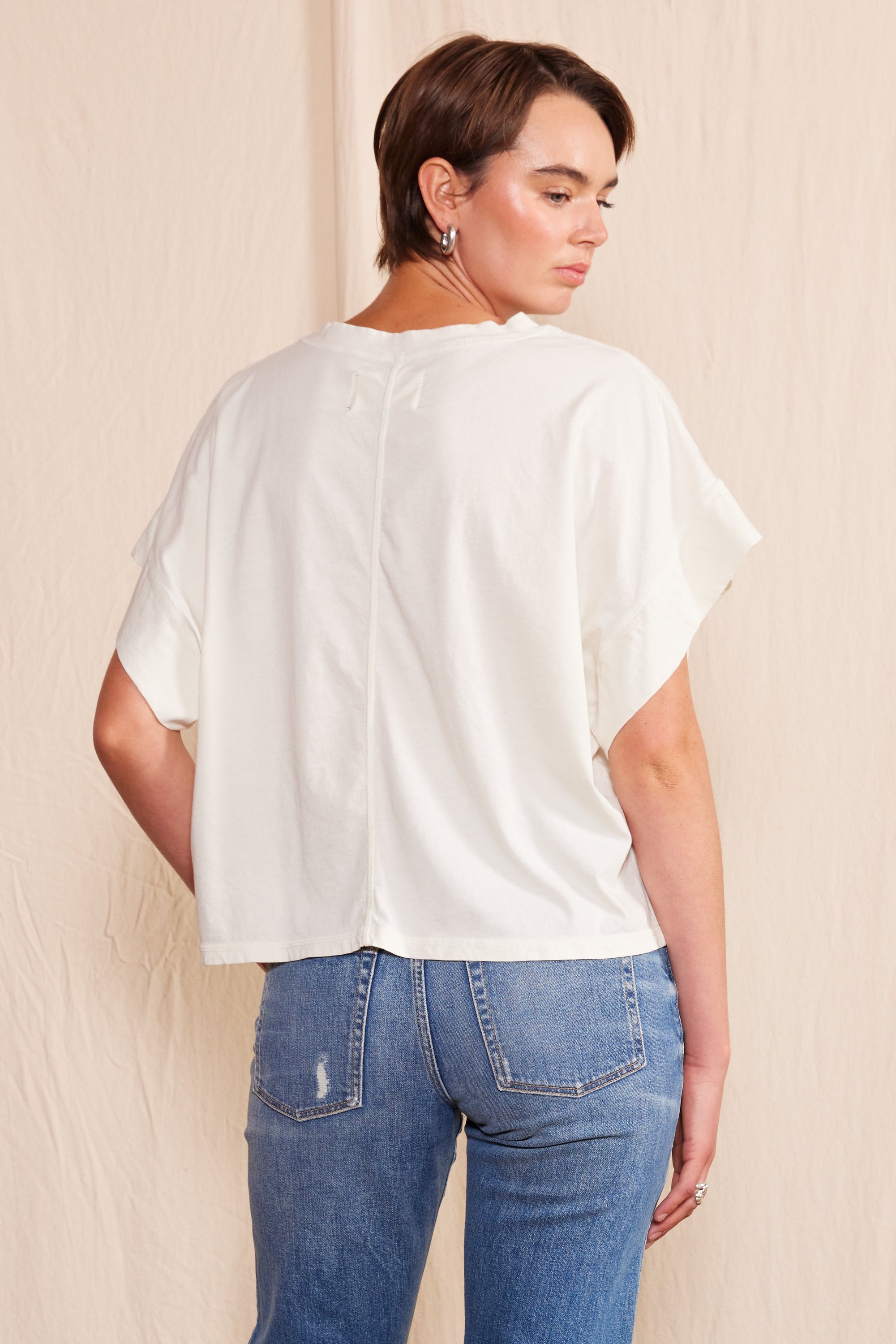 "Honky  Cowgirl" Crew Neck T-shirt