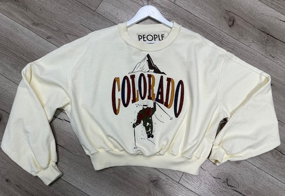 COLORADO MOUNTAINS CREWNECK