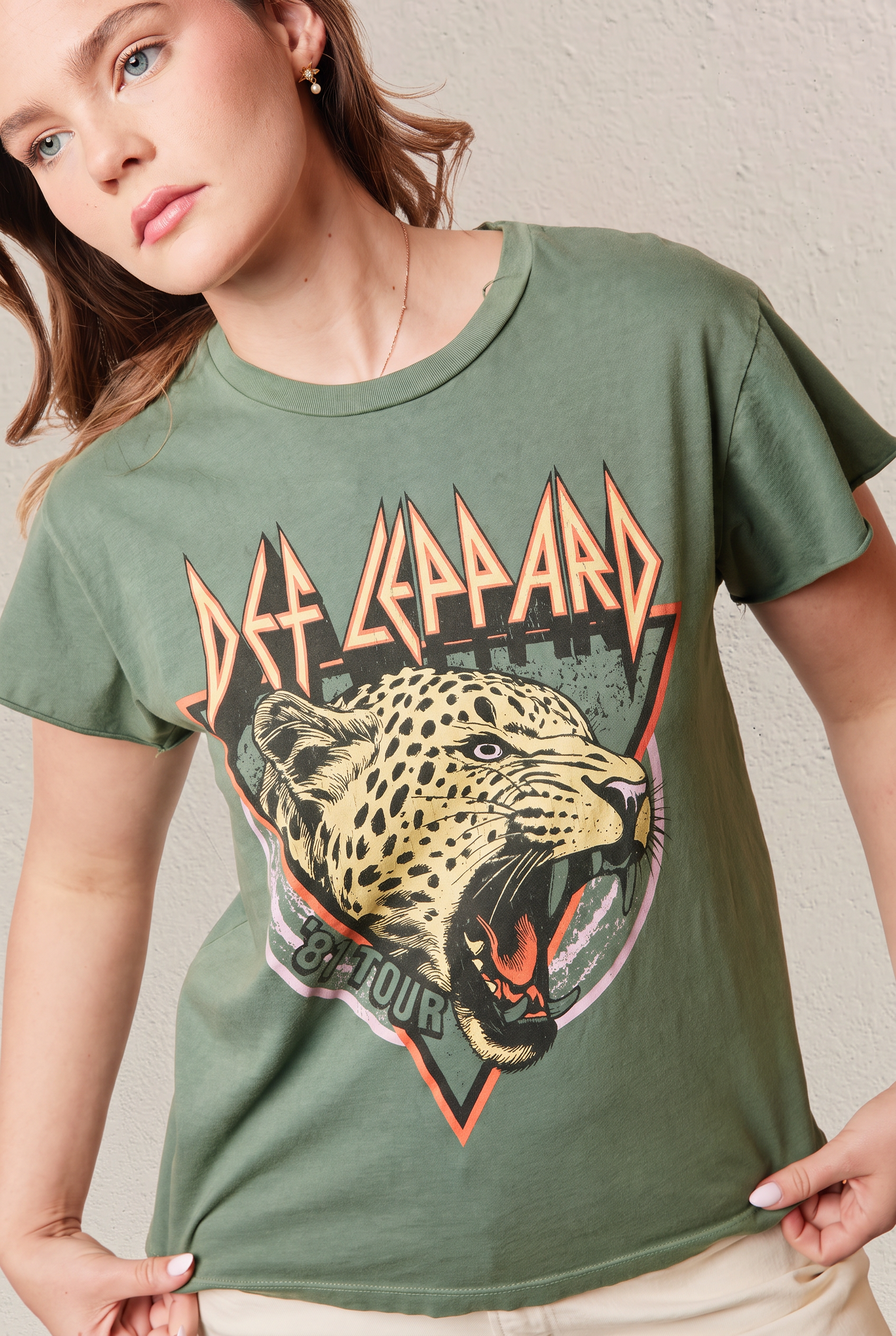 Def Leppard 81 Itinerary Tee