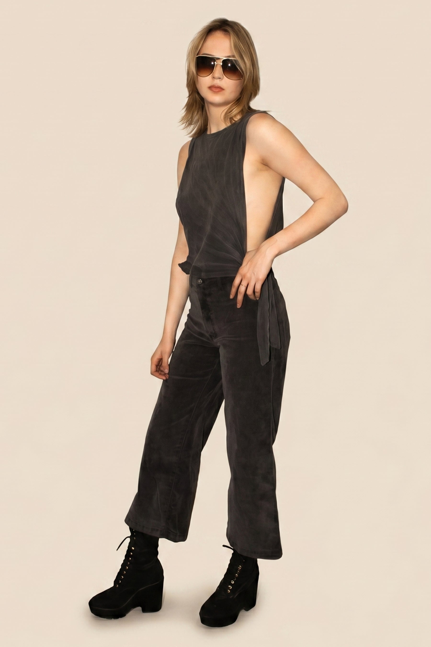 Reef Tie Tank - Vintage Black