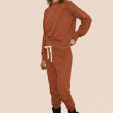 The Birdie Pullover - Rust