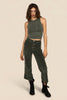 Sage Rib Tank - Olive