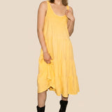 Eli Tiered Dress - Sunflower