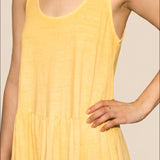Eli Tiered Dress - Sunflower