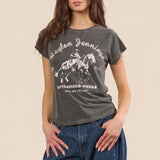 Waylon Jennings Fitted Baby Tee