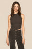 Hemp Rib Tank - Vintage Black