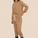 The Birdie Pullover - Camel