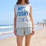 Peanuts Not Today Tank