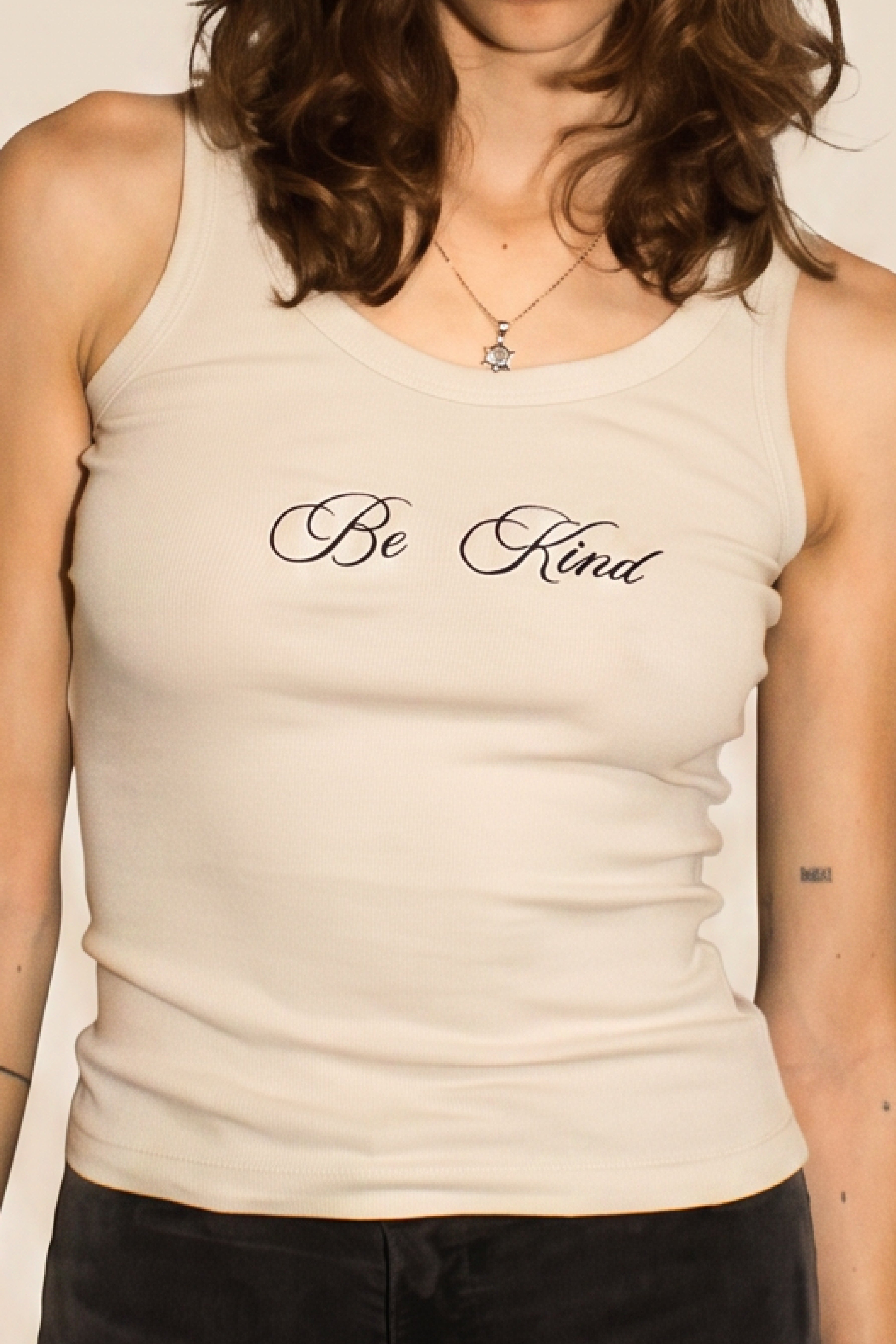 Be Kind Embroidery Tank