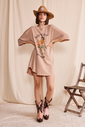 howdy t shirt dress Howdy T-Shirt Dress
