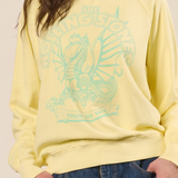 The Rolling Stones Lime Dragon Pullover