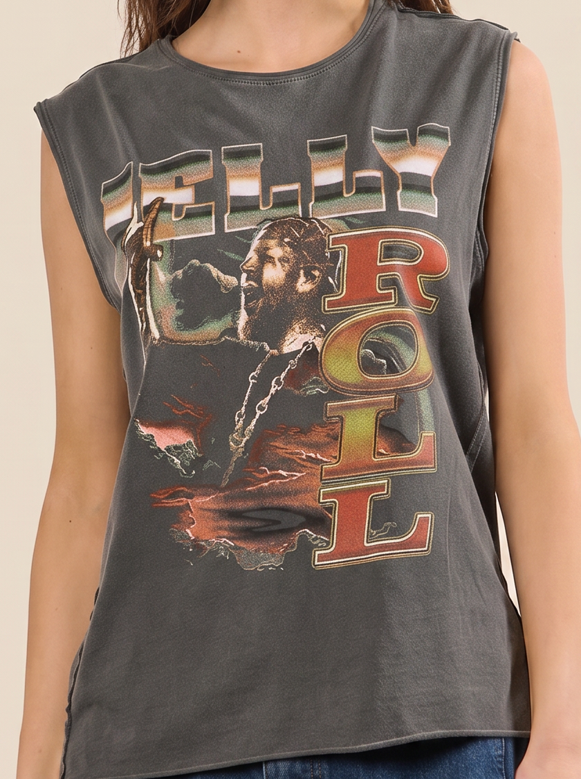 Jelly Roll Oversized Tank