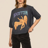 Led Zeppelin Swan Cropped Tee