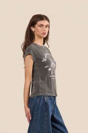 Waylon Jennings Fitted Baby Tee