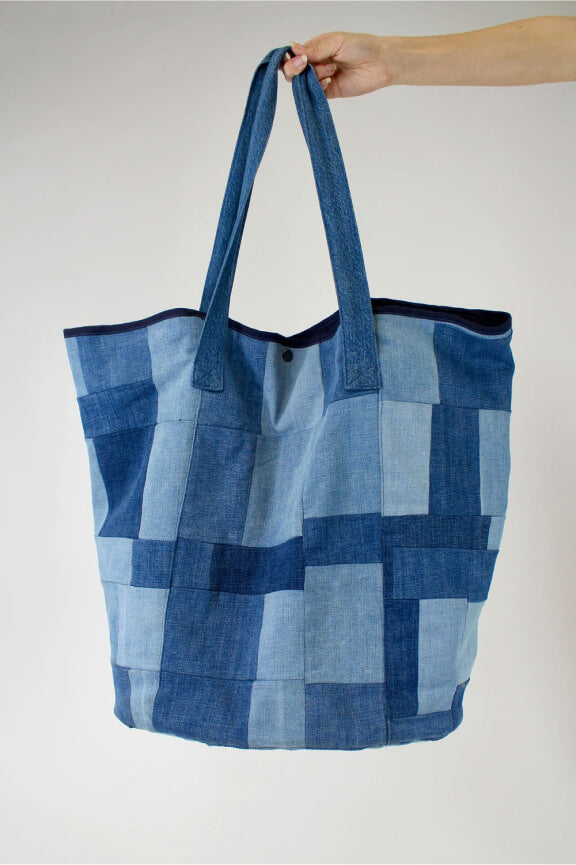Porter Blue X People of Leisure - Scrapwork Tote Bag