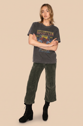 Led Zeppelin Inglewood Sunkissed Gray Tee