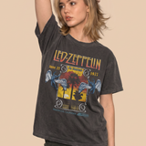 Led Zeppelin Inglewood Sunkissed Gray Tee